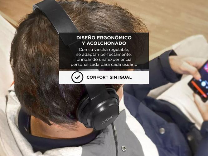 Auriculares Inalámbricos Gadnic AU72 Manos Libres Vincha - 2