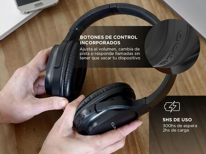 Auriculares Inalámbricos Gadnic AU72 Manos Libres Vincha - 3