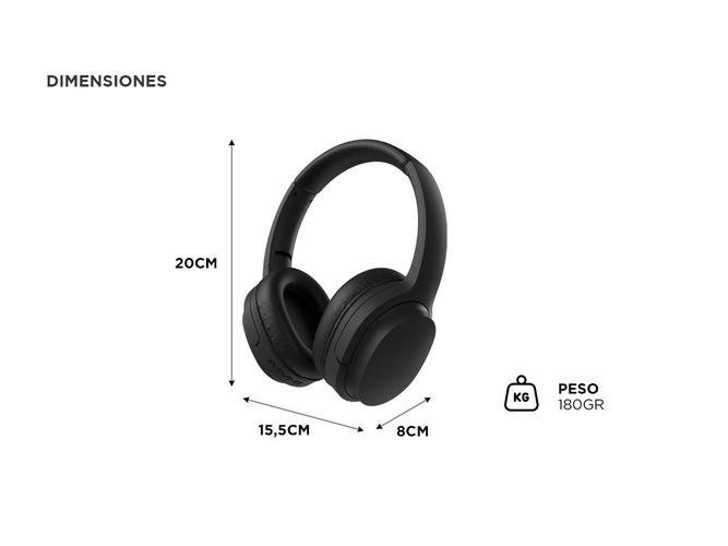 Auriculares Inalámbricos Gadnic AU72 Manos Libres Vincha - 4