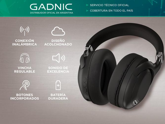 Auriculares Inalámbricos Vincha Gadnic AU73 Sonido Música - 1
