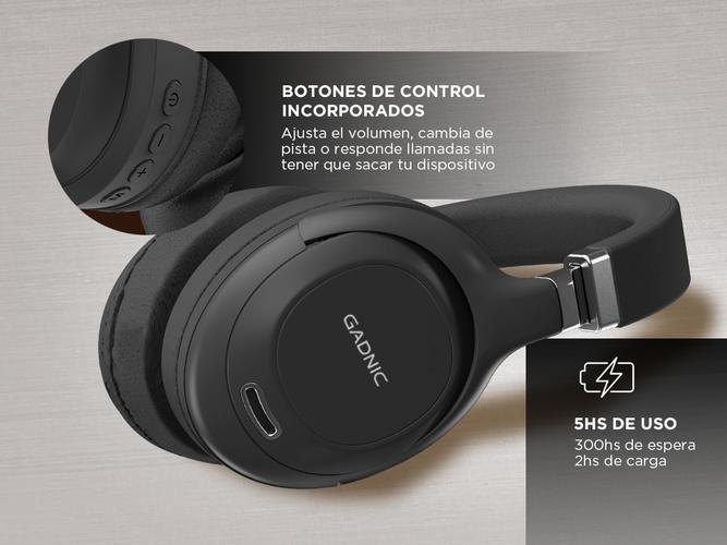 Auriculares Inalámbricos Vincha Gadnic AU73 Sonido Música - 3