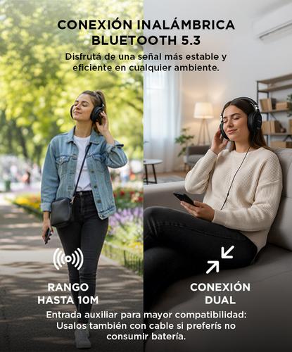 Auriculares Inalámbricos Vincha Gadnic AU73 Sonido Música Outlet - 2