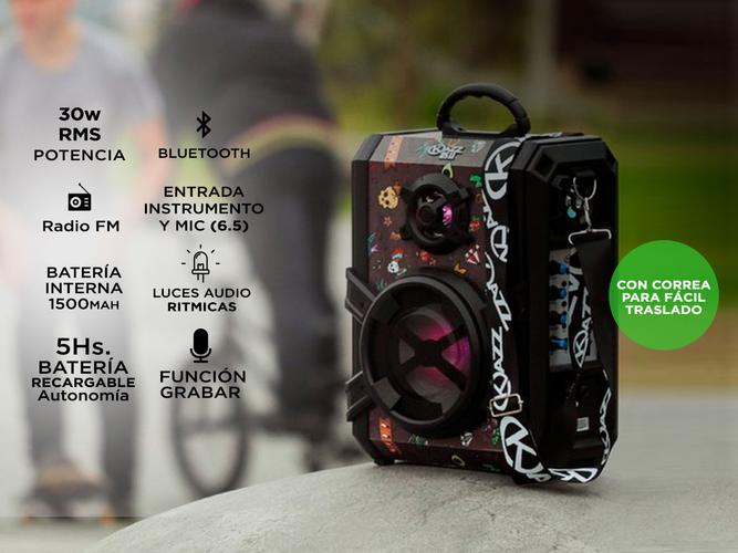 Parlante Stromberg DS11 portátil con bluetooth 30w - 1