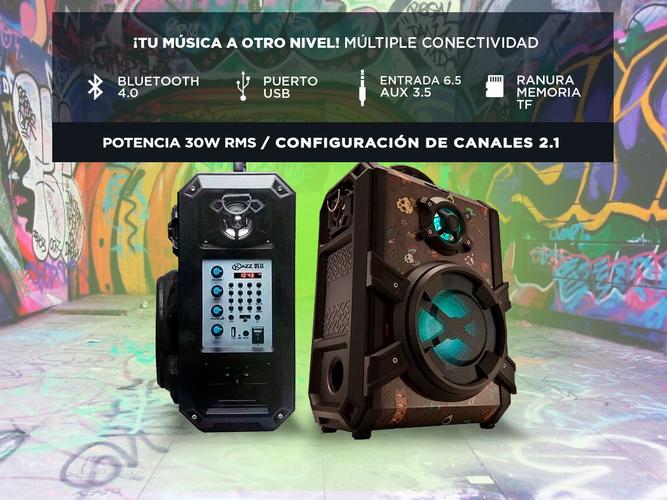 Parlante Stromberg DS11 portátil con bluetooth 30w - 2