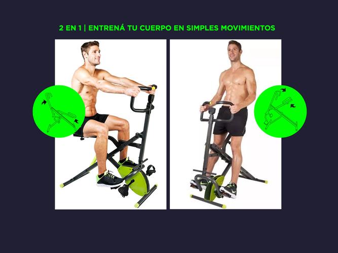 Bicicleta Magnética Gadnic Extreme Pro 2en1 con Ejercitador Para Abdominales - 3