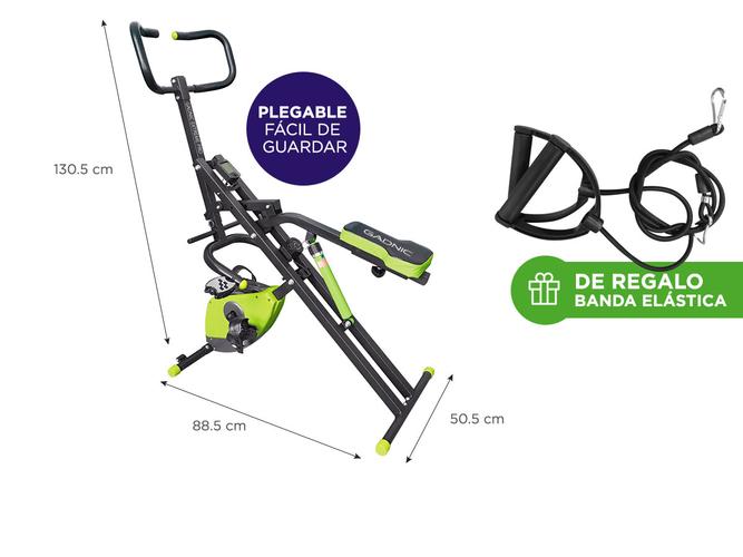 Bicicleta Magnética Gadnic Extreme Pro 2en1 con Ejercitador Para Abdominales - 5