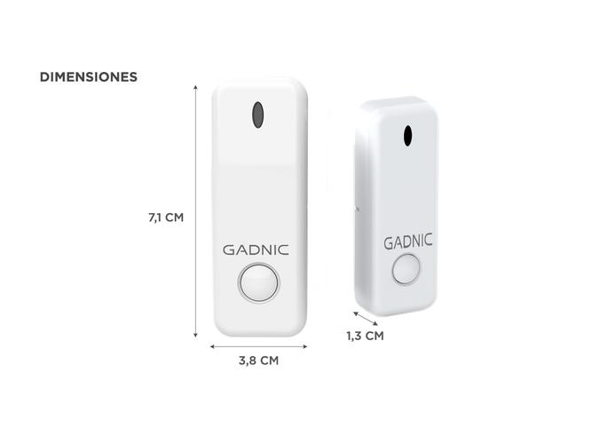 Sensor inalámbrico Gadnic WS1000 de Puertas y Ventanas - 4