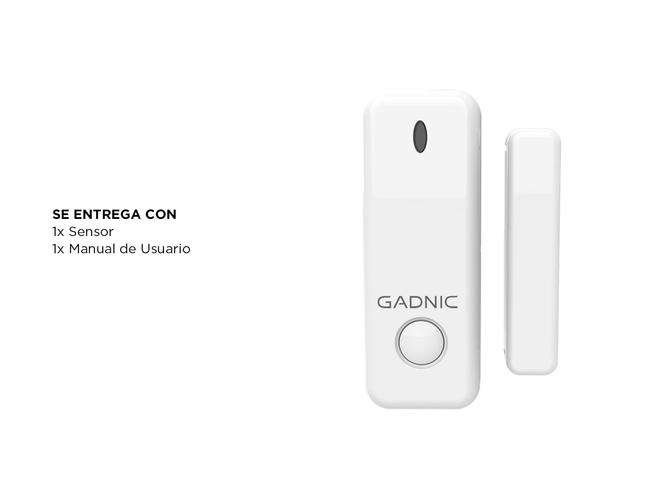 Sensor inalámbrico Gadnic WS1000 de Puertas y Ventanas - 5