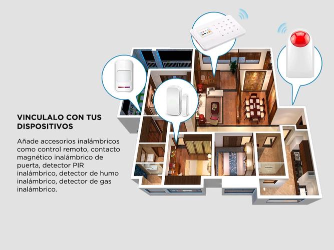 Sirena Estroboscópica Inalámbrica y Transmisor Gadnic Alarma in Situ - 3