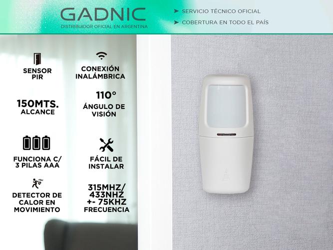 Sensor Pir De Movimiento Para Alarmas Gadnic Outlet - 1