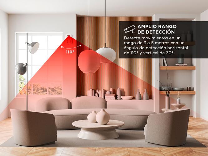Alarma Inalámbrica Gadnic Con Sensor de Movimiento Hogar   - 2