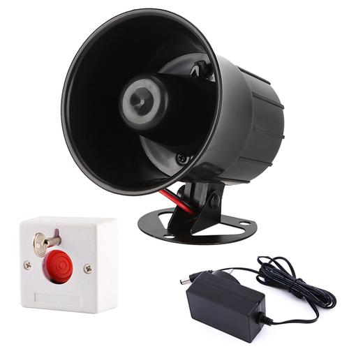 Alarma Sirena Boton De Panico Gadnic De Interior - 0