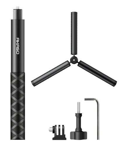 Palo de Selfie Akaso Extensible Hasta 120 cm Trípode Compatibilidad Universal - 6
