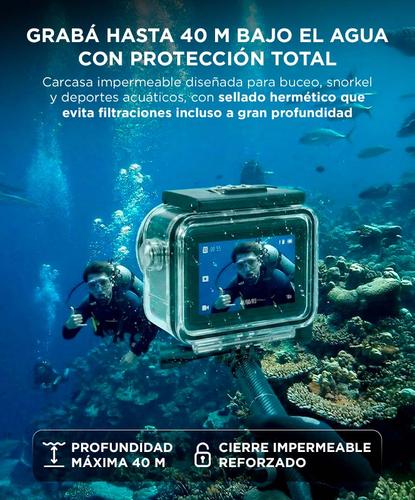 Carcasa Para Cámara Akaso Brave 7 Policarbonato Cierre Impermeable Reforzado - 2