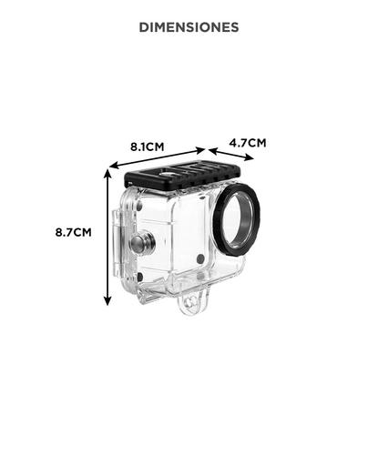 Carcasa Para Cámara Akaso Brave 7 LE Funda Policarbonato Cierre Impermeable Reforzado - 4