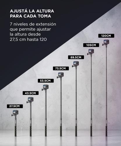 Palo de Selfie Akaso Extensible Hasta 120 cm Mango Antideslizante - 2