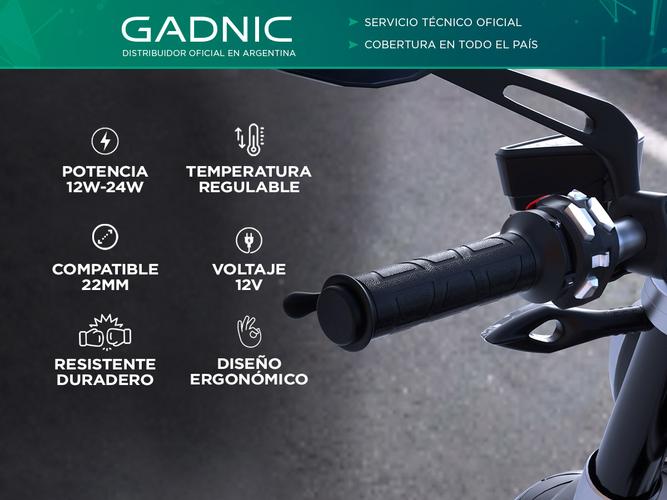 Calienta Puños Para Moto Gadnic CPM350-ADV Temperatura Graduable - 1