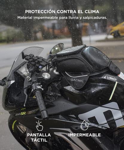 Bolso De Tanque Para Moto Gadnic TB500-S Magnético Con Compartimento Para Celular - 3