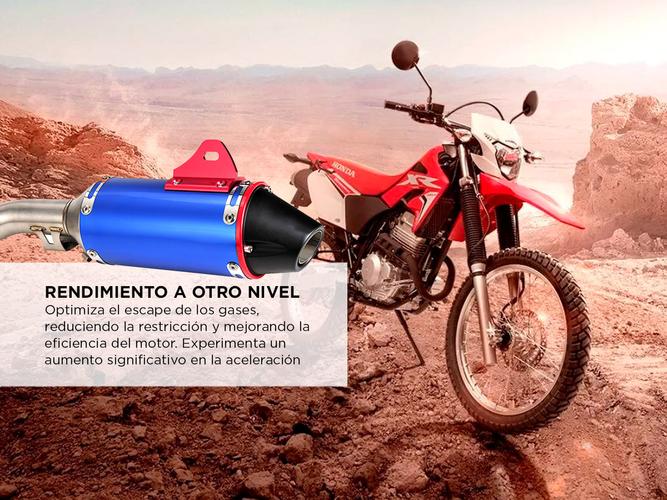 Escape Para Moto Tipo Powercore 3 Para Honda Tornado Xr250 Completo Con Curva Y Powerbomb - 2