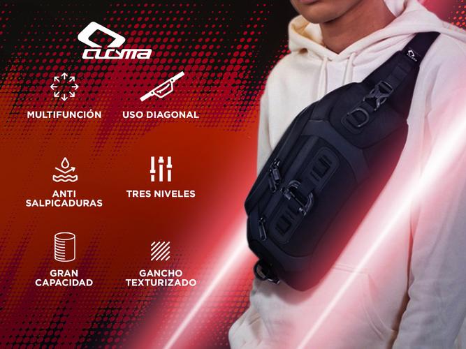 Riñonera Táctica Ideal Para Moto Cucyma CB-Z2205 Impermeable Múltiples Enganches - 1