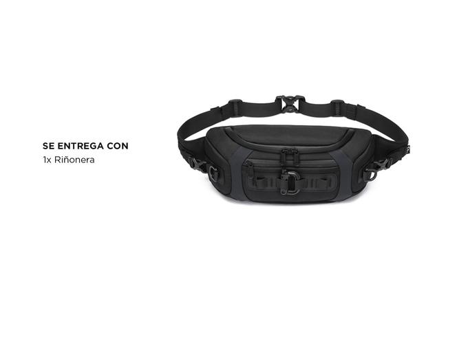 Riñonera Táctica Ideal Para Moto Cucyma CB-Z2205 Impermeable Múltiples Enganches - 4