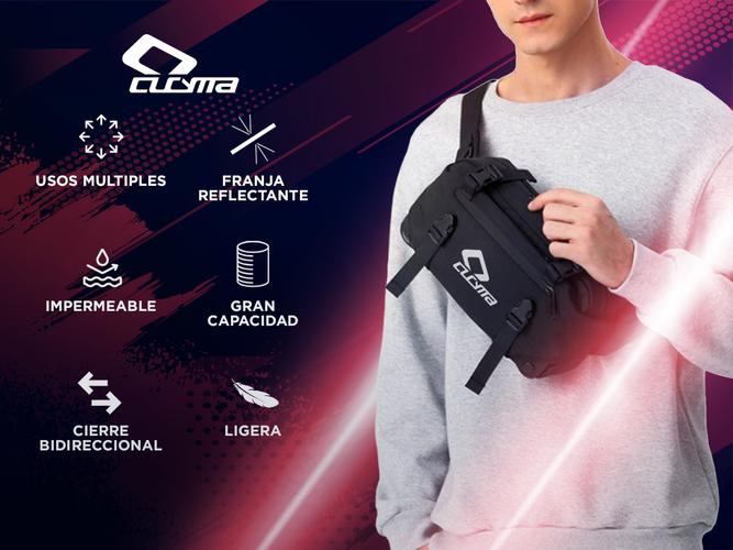 Riñonera Táctica Ideal Para Moto Bici Cucyma CB-Z2206 Impermeable Múltiples Enganches - 1