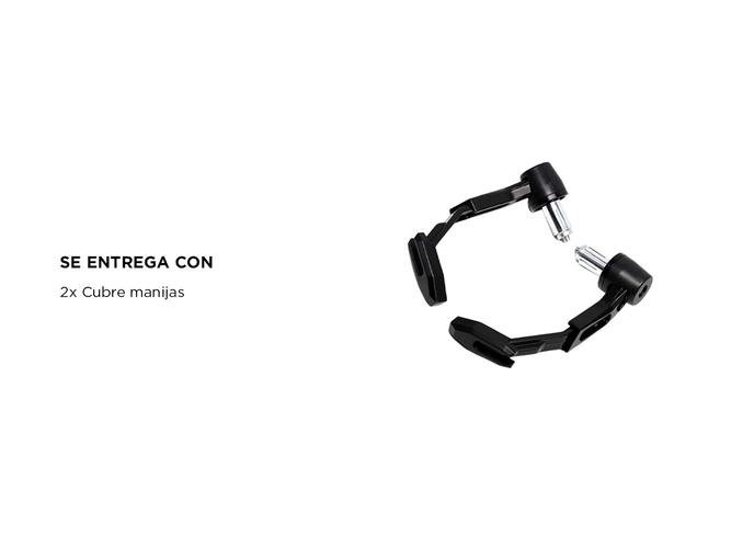 Cubre Manijas Freno y Embrague de Moto Gadnic BWQ-002 Universal De Aluminio - 4