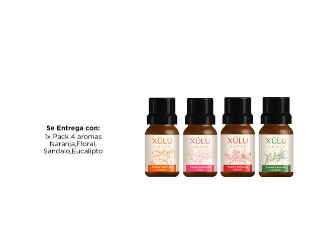 Pack X4 Aceites humidificadores Xúlu XL400 Esenciales Para Hornito  - 4