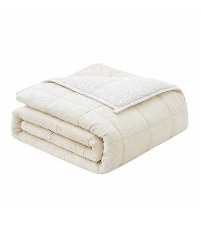 Acolchado Edredón RIETI By Gadnic Queen Reversible Corderito - 6