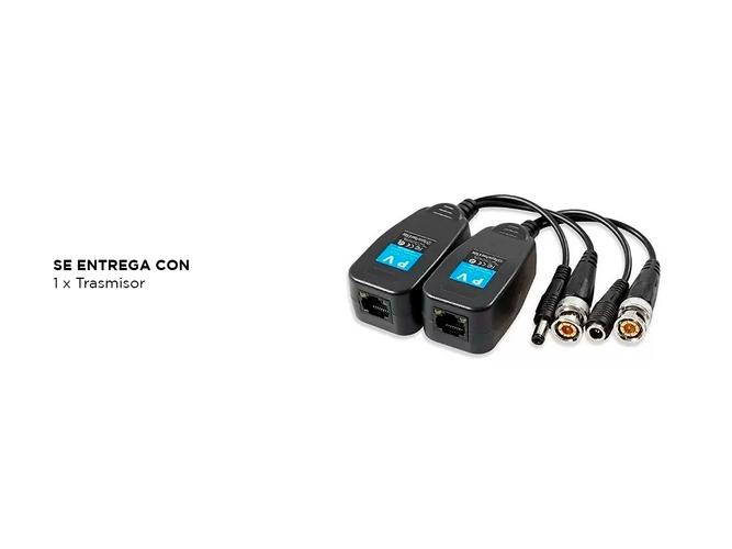 Trasmisor Balun pasivo de vídeo de alimentación Gadnic Datos Audio - 4