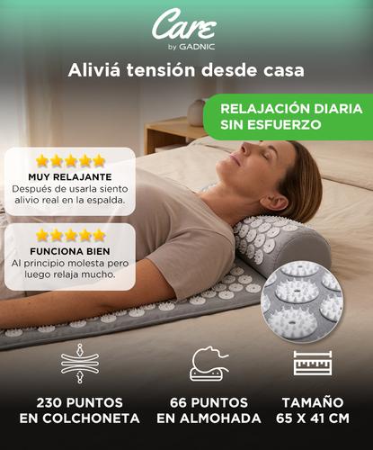 Colchoneta De Acupresión Gadnic Con Almohada Relajación Muscular Alivio Tensión Corporal - 1