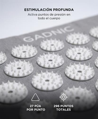 Colchoneta De Acupresión Gadnic Con Almohada Relajación Muscular Alivio Tensión Corporal - 2