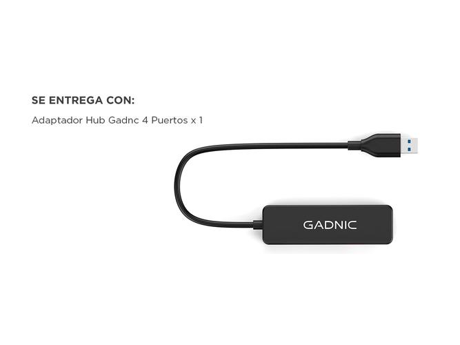 Adaptador Hub Gadnic 4 Puertos USb - 5