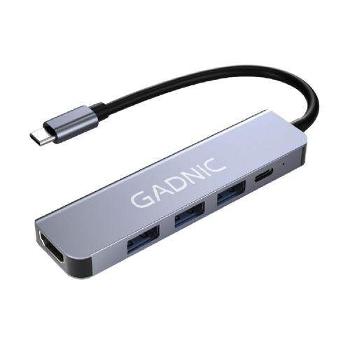 Adaptador USB C Hub Para Mac y Pc 4 en 1 Usb C - HDMI - Usb 3.0 - 0