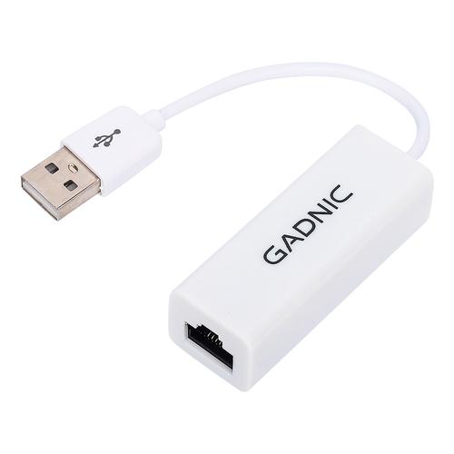 Adaptador Usb A Ethernet Red Lan Rj45 GADNIC HB-RJ25 Mac PC Windows - 0