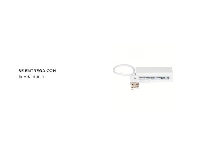 Adaptador Usb A Ethernet Red Lan Rj45 GADNIC HB-RJ25 Mac PC Windows - 5