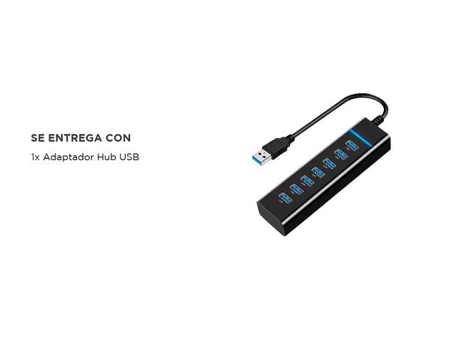 Hub Multipuerto Gadnic USB 7 Puertos Alta Velocidad  - 5