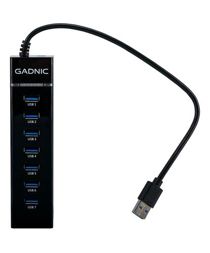 Hub Multipuerto Gadnic USB 7 Puertos Alta Velocidad  - 6