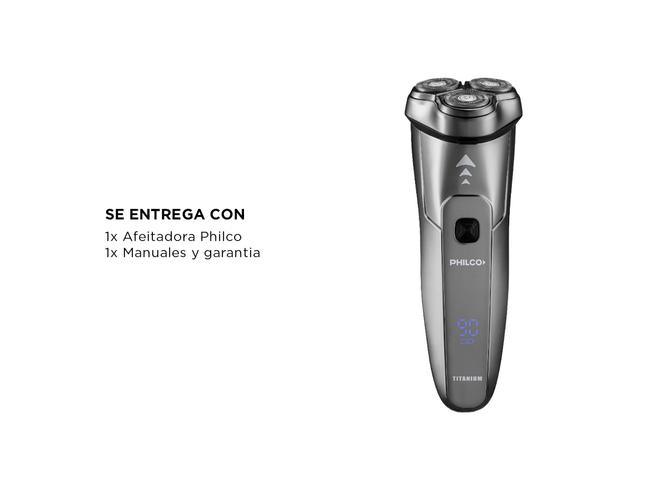 Afeitadora Philco Electrica Titanium Wet & Dry 360° AE5405PP - 5
