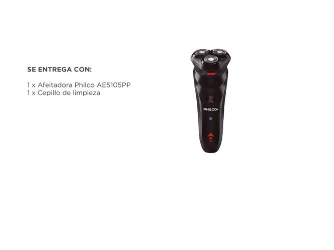 Afeitadora Philco AE5105PP Electric Shaver Lithium  - 5