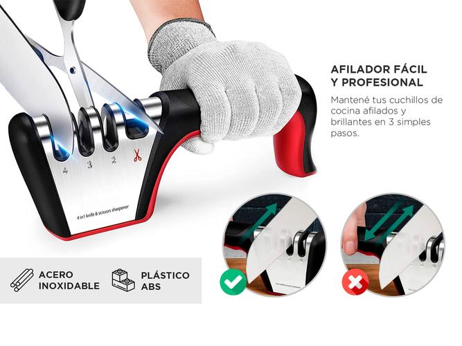 Afilador de Cuchillo Gadnic 4 en 1 - 2