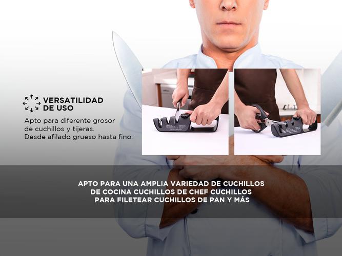Afilador De Cuchillos Gadnic Con Ángulos Ajustables - 2