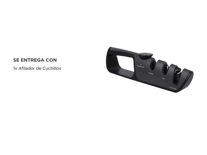 Afilador De Cuchillos Gadnic Con Ángulos Ajustables - 5