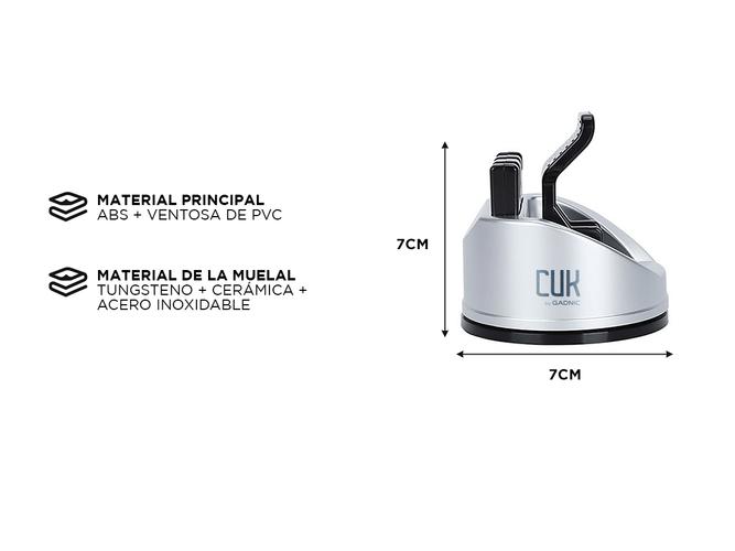 Afilador de Cuchillos de Cocina Gadnic 3 en 1 - 3