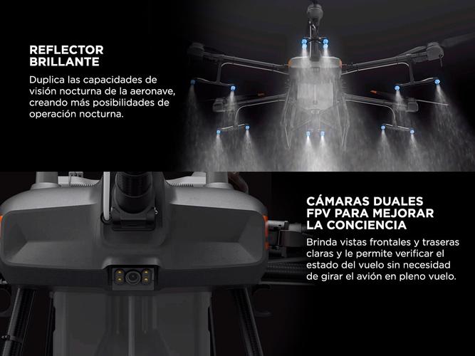 Kit Drone DJI agras T30 Fumigador 30 litros + 3 baterías + cargador - 3