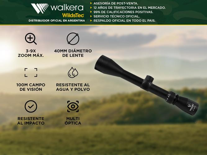 Mira Telescópica Wildstec 3-9X40 - 1