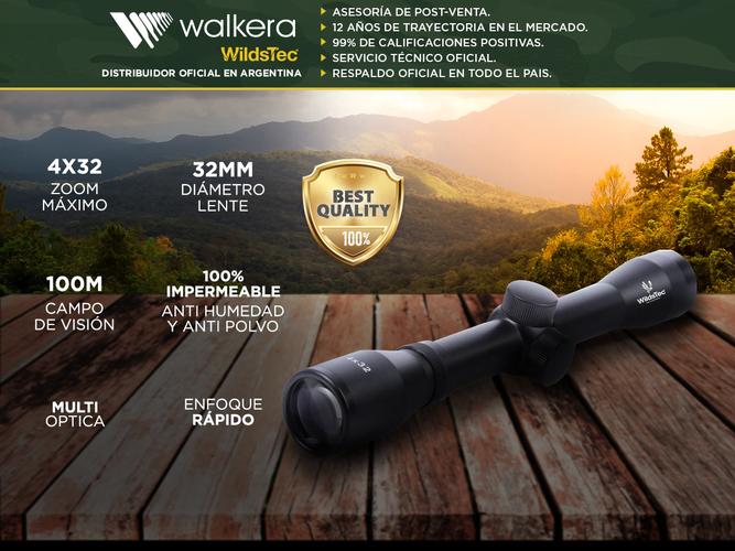 Mira Telescópica WildsTec 4x32 - 1