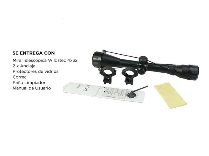 Mira Telescópica WildsTec 4x32 - 6