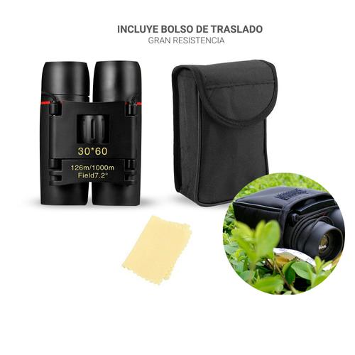 Binoculares Gadnic 30x60 Tamaño Mini Hasta 1000mts Ángulo de 7,2° - 5