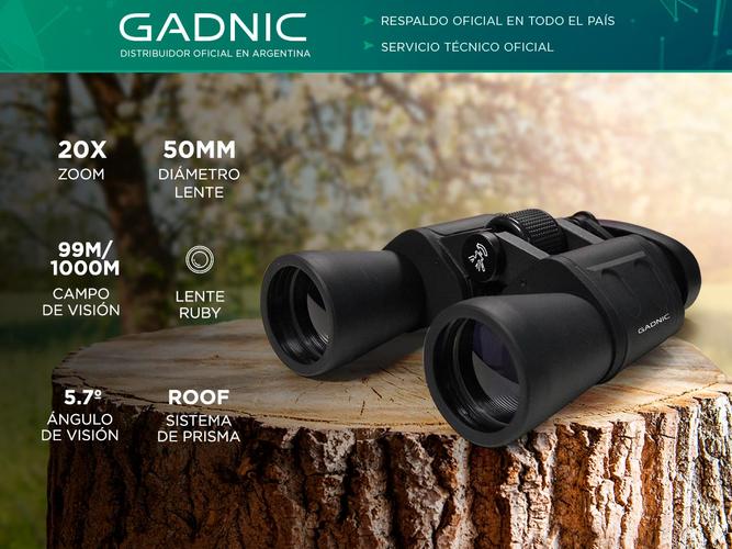 Binocular Gadnic 20x50 Larga Vista - 1